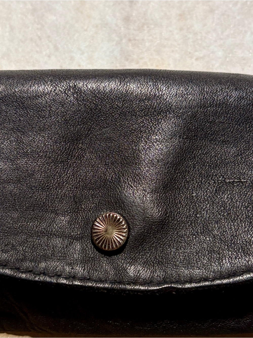 NWT - Free People Black Leather Wallet Purse